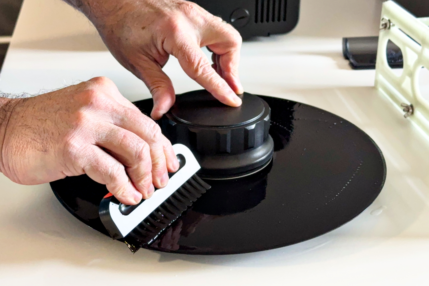 Record cleaning chemicals